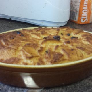 Tipsy Bread and Butter Pudding