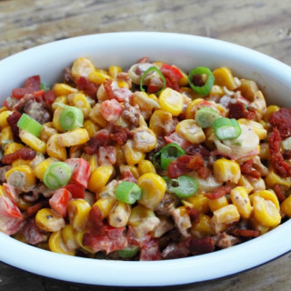 Toasted Corn Salad With Bacon