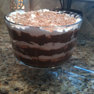 Toffee Crunch Chocolate Trifle