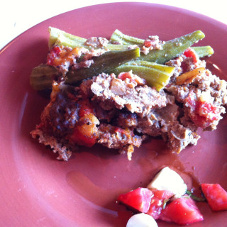 Tomato Beef and Okra