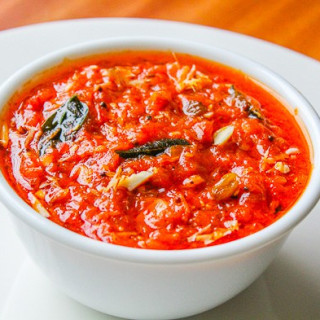 Tomato Chutney in Microwave