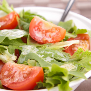 Tomato Salad with Remoulade Sauce