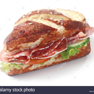 Tomato/Salami (Brown Bread)