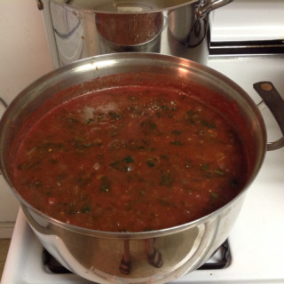 Tomato & Spinach Soup