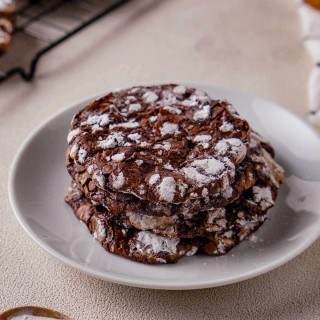 Triple Chocolate Meringue Cookies