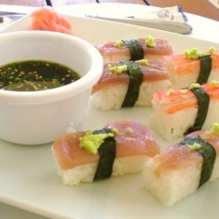 Tuna And Prawn Sushi