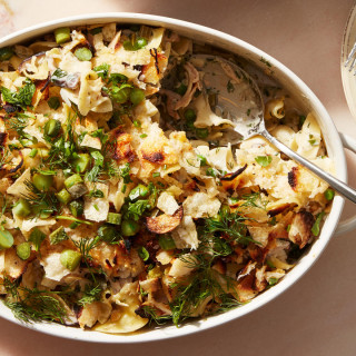 Tuna Casserole Reinvented—with Loads of Herbs and Potato Chips!