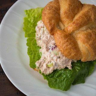 Tuna Salad Sandwich Croissant