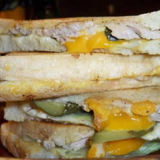Turkey and Bell Pepper Panini