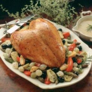 Turkey Breast Provencal with Vegetables
