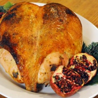 Turkey Breast with Roasted Garlic and Fresh Herbs