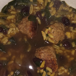 Turkey Meatball Soup
