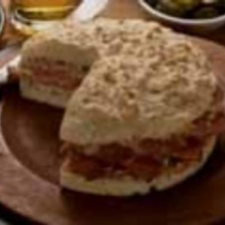 Turkey Pastrami Sandwich on Irish Soda Bread