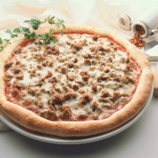 Turkey Sausage Pizza
