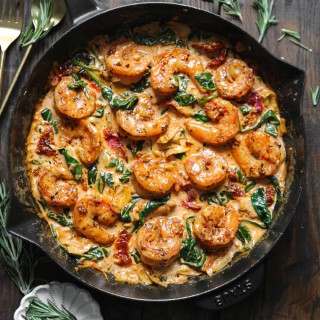 Tuscan Shrimp (One-Pan, 30-Minute Dinner)