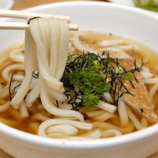Udon Noodles in Shiitake-Ginger Broth