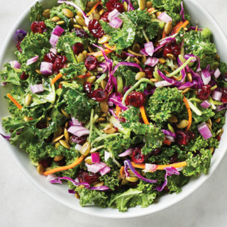 Ultra Simple Chopped Kale Salad