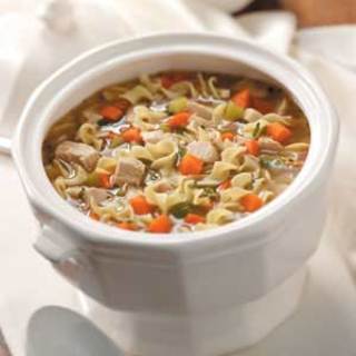 Old-Fashioned Turkey Noodle Soup 