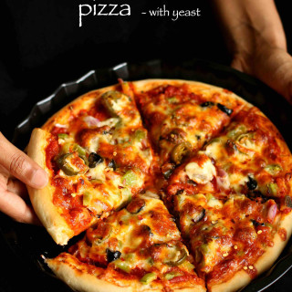 veg pizza recipe | veggie pizza recipe | vegetable pizza recipe