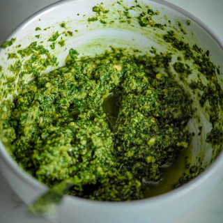 Vegan Pesto Recipe with Fresh Basil
