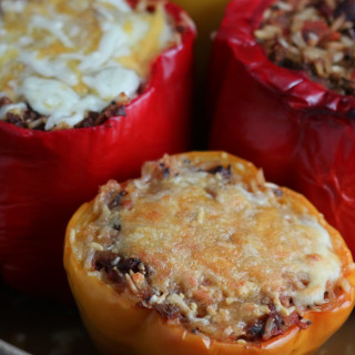 Vegan Stuffed Peppers with Plant-Based Protein