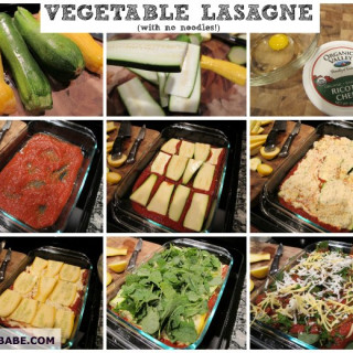 Vegetable Lasagne With No Noodles