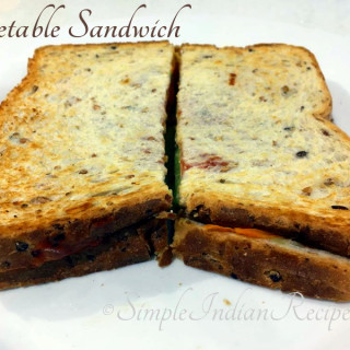 Vegetable Sandwich - Veg Sandwich