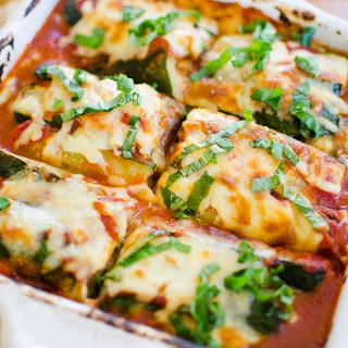 Vegetarian Zucchini and Eggplant Lasagna