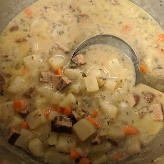 Veggie potato soup