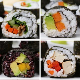 Veggie Sushi 4 Ways Recipe by Tasty
