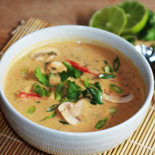 Veggie Thai Coconut Soup (Tom Kha)