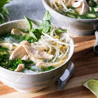 Vietnamese chicken noodle soup