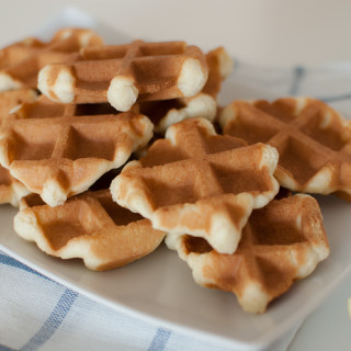Waffle Iron Butter Cookies