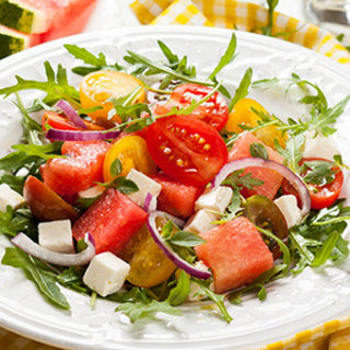 Watermelon and Red Onion Salad