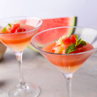 Watermelon, Coconut & Lime Jelly