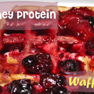 Whey Protein Waffles