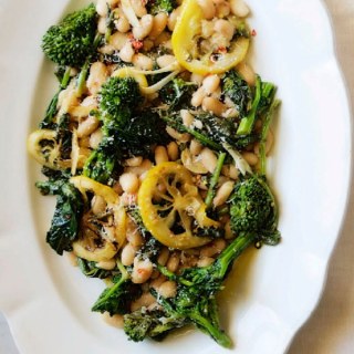 White Beans with Broccoli Rabe and Lemon