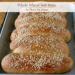 Whole Wheat Sub Buns