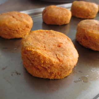 Whole Wheat Sweet Potato Biscuits