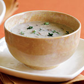 Wild Mushroom Soup with Sherry and Thyme