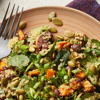 Winter Kale & Quinoa Salad with Avocado