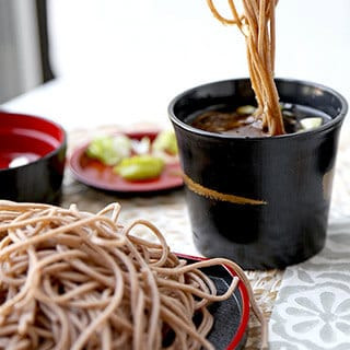 Zaru Soba (Cold Soba Noodles With Dipping Sauce)