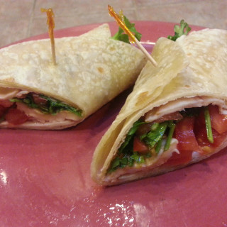 Zesty Chipotle Gluten Free Turkey Wrap