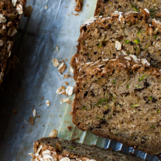 Zucchini Bread with Oats