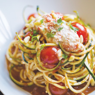zucchini “spaghettini”