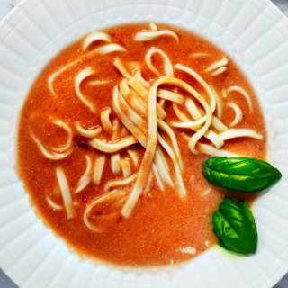 Zupa Pomidorowa: Polish Tomato Soup with Egg Noodles