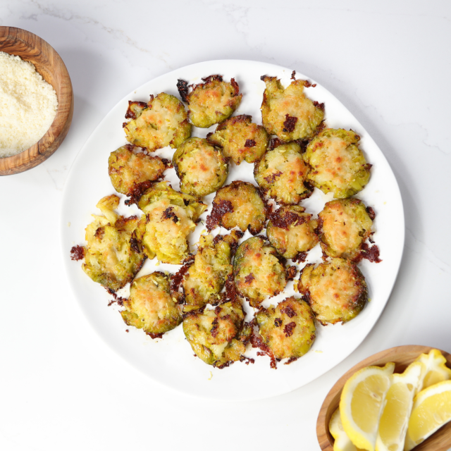 Crispy Smashed Brussels-image