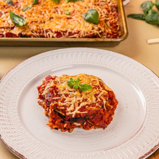 Sheet Pan Eggplant Parmigiana-image