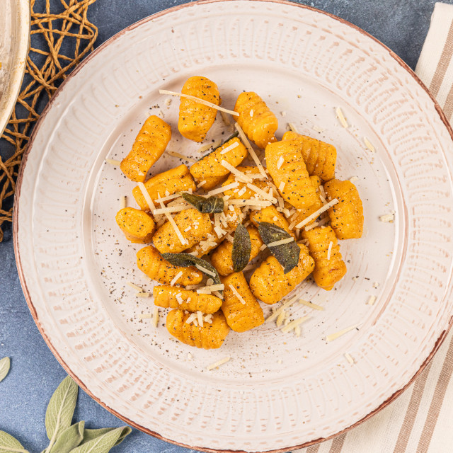 Sweet Potato Gnocchi with Brown Butter & Sage