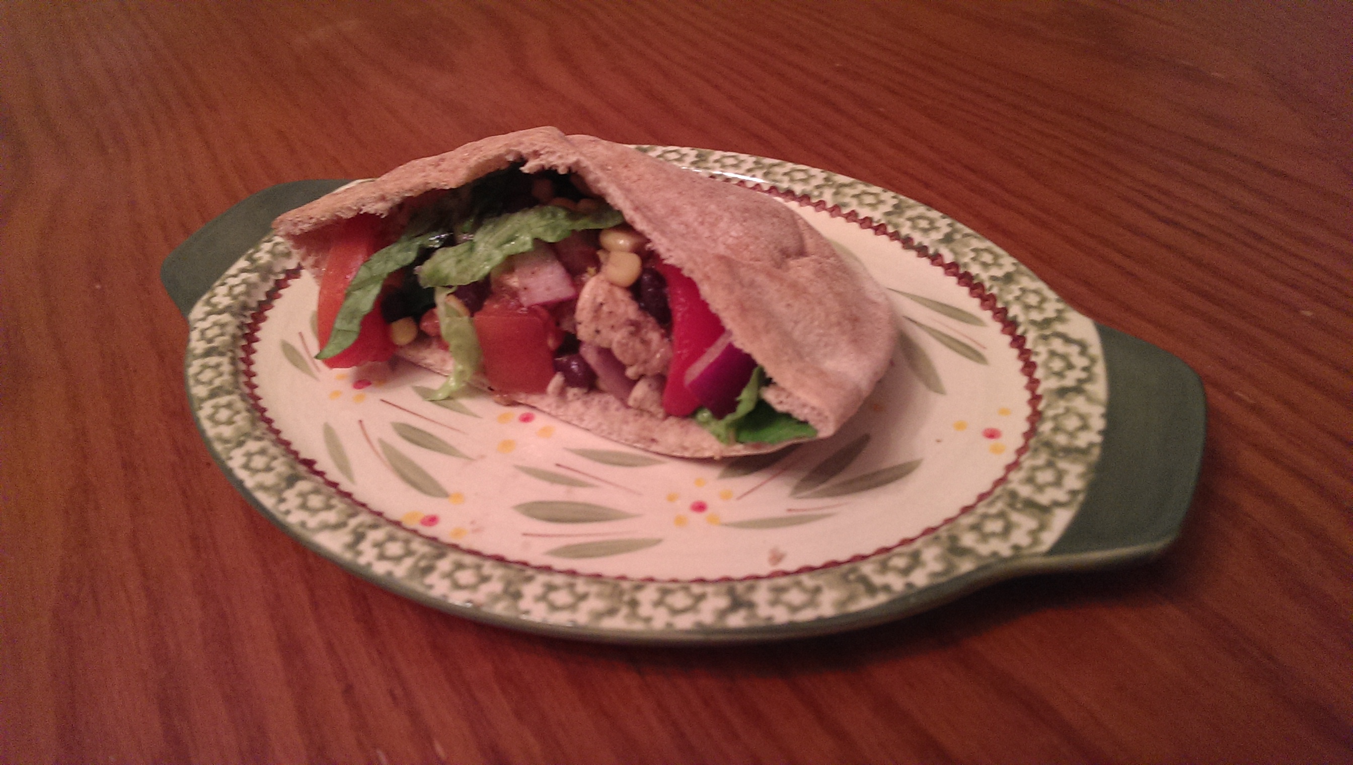 Jerk Chicken Pita Pockets BigOven